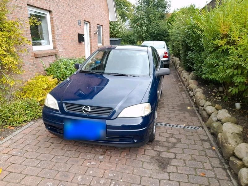 Gebraucht Opel Astra 101 PS (74 kW) 1998 Blau Coupé