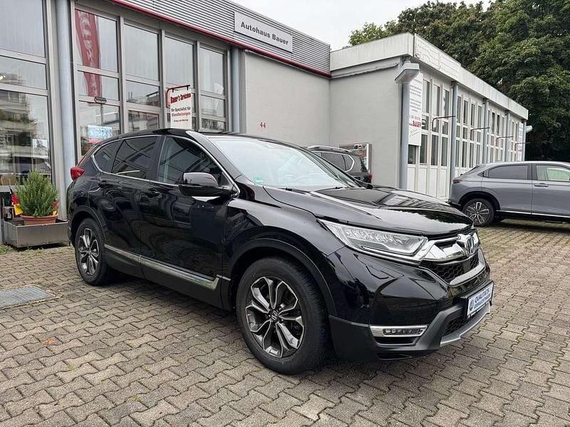 Crystal black p. Gebraucht 2022 Honda CR-V Elegance SUV | 27.900 € - Bild 1/4