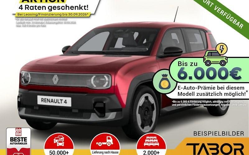 Neu Renault 4 E-Tech Evolution 89 kW (122 PS) 2025 Rot SUV
