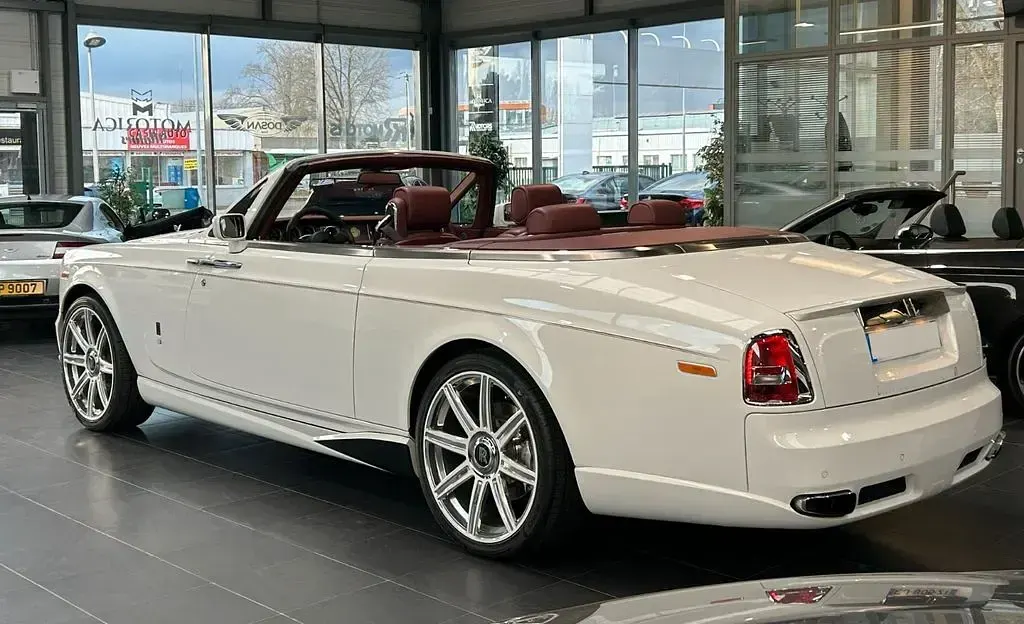 Gebraucht Rolls Royce Phantom 460 PS (338 kW) 2008 Weiß Cabrio