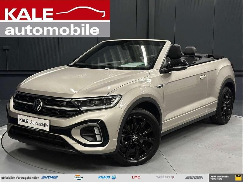 Ivory silver metallic Gebraucht 2022 VW T-Roc Cabriolet Style Cabrio | 31.970 € (Etwas zu teuer) - Bild 1/4