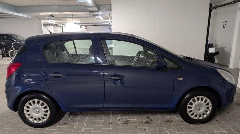 Blau Gebraucht 2009 Opel Corsa Edition Limousine | 1.999 € (Guter Preis) - Bild 1/4