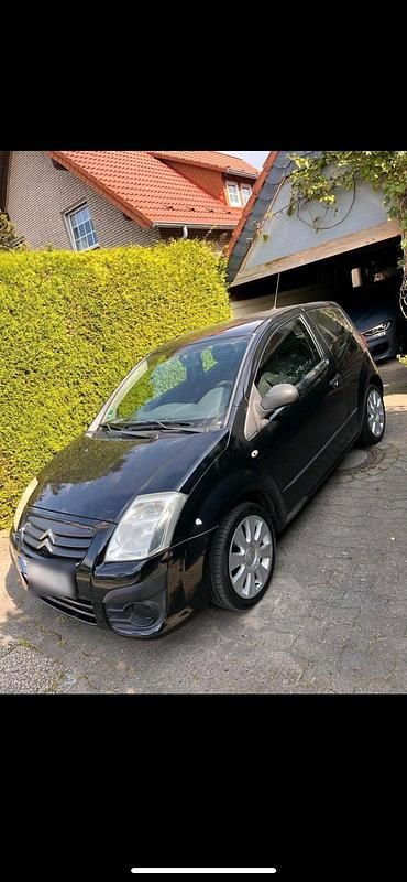 Schwarz Gebraucht 2008 Citroën C2 Kleinwagen | 1.550 € (Fairer Preis) - Bild 1/4