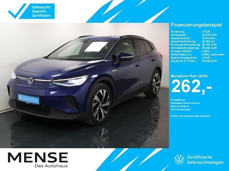 Blue dusk Gebraucht 2023 VW ID.4 Pro Performance SUV | 36.945 € (Fairer Preis) - Bild 1/4