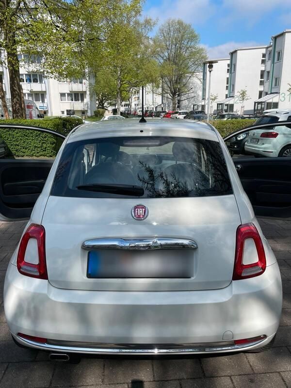 Weiß Gebraucht 2015 Fiat 500 Lounge Limousine | 8.500 € (Fairer Preis) - Bild 1/4
