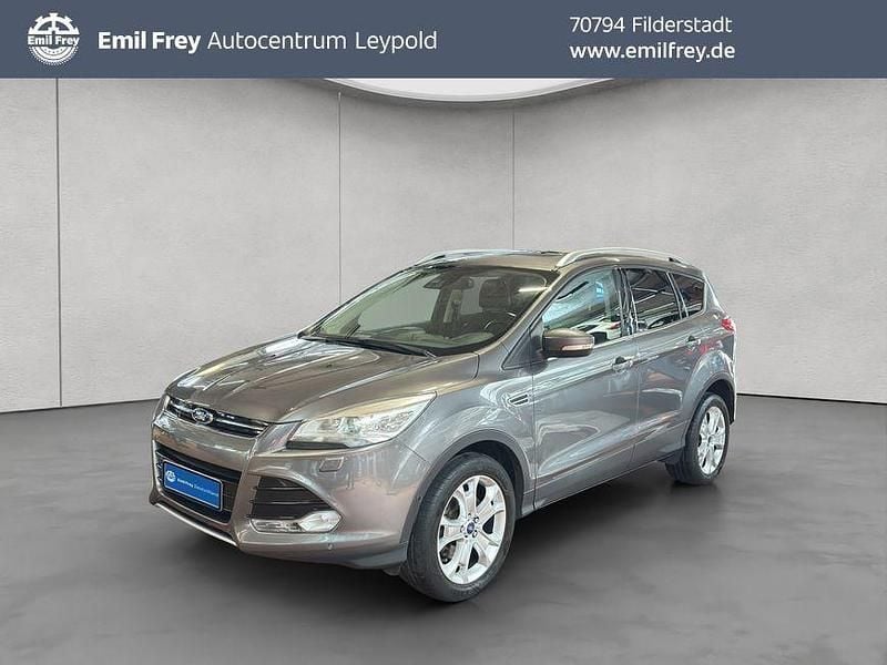 Grau Gebraucht 2013 Ford Kuga Titanium SUV | 12.890 € (Guter Preis) - Bild 1/4