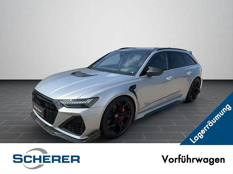 Florettsilber metallic Gebraucht 2024 Audi RS6 Ambiente Kombi | 244.900 € - Bild 1/4