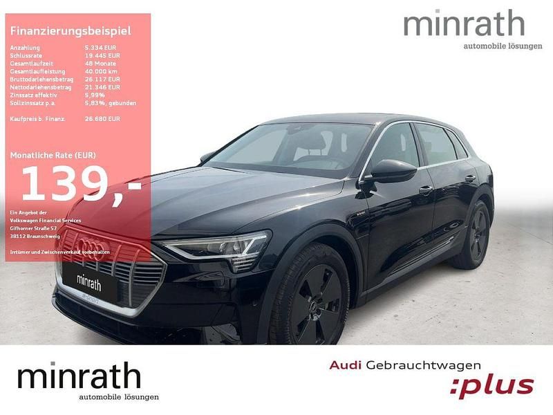 Schwarz Gebraucht 2022 Audi e-tron SUV | 26.680 € (Superpreis) - Bild 1/4