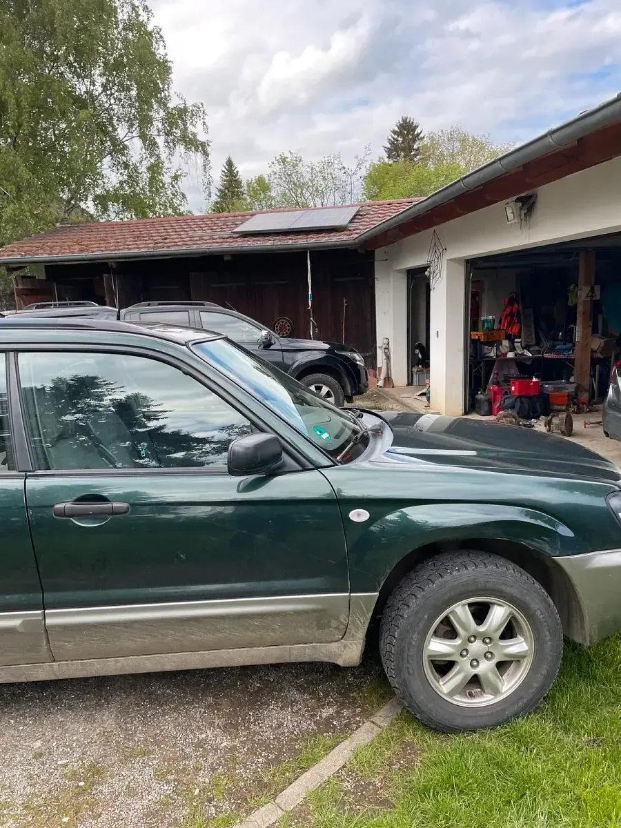 Gebraucht Subaru Forester 125 PS (91 kW) 2003 Grün SUV