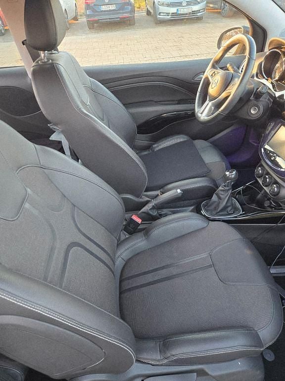 Gebraucht Opel Adam Slam 101 PS (74 kW) 2013 Schwarz Kleinwagen