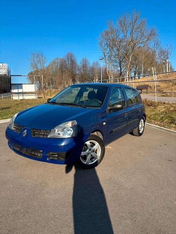Gebraucht Renault Clio II 58 PS (42 kW) 2008 Blau Kleinwagen