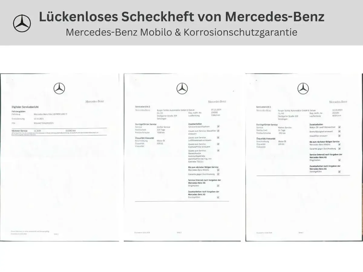 Gebraucht Mercedes Vito 163 PS (119 kW) 2021 Weiß Van