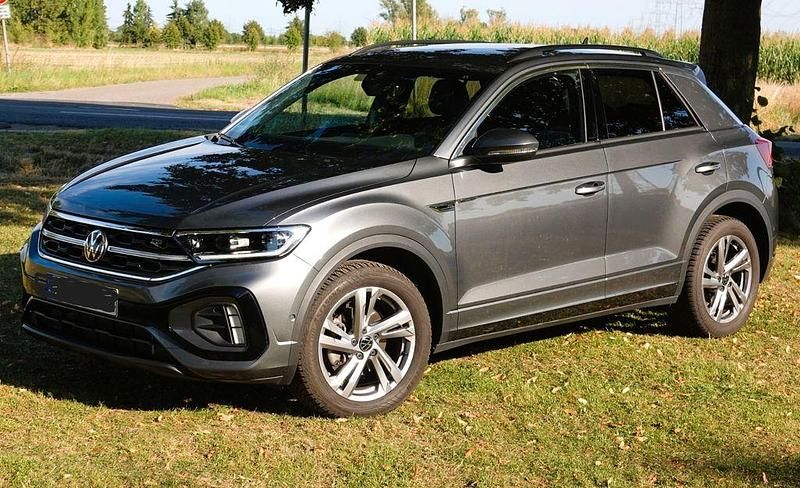 Grau Gebraucht 2024 VW T-Roc R-line SUV | 30.500 € (Fairer Preis) - Bild 1/4