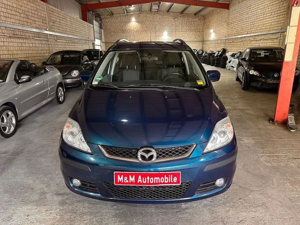 Gebraucht Mazda 5 Exclusive 116 PS (85 kW) 2006 Blau Van / Kleinbus