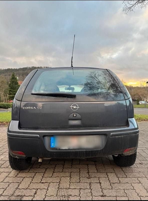 Blau Gebraucht 2006 Opel Corsa Kleinwagen | 500 € (Superpreis) - Bild 1/4