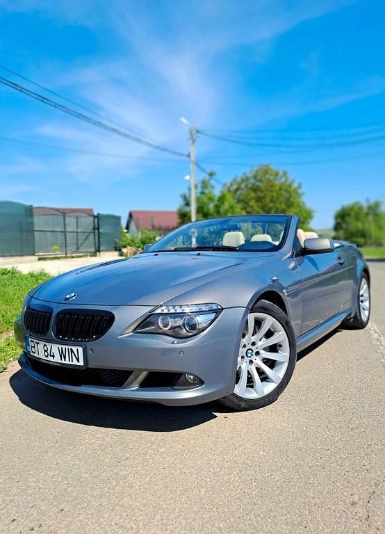 Grau Gebraucht 2008 BMW 635 Cabriolet Sport Line Cabrio | 13.500 € (Superpreis) - Bild 1/4