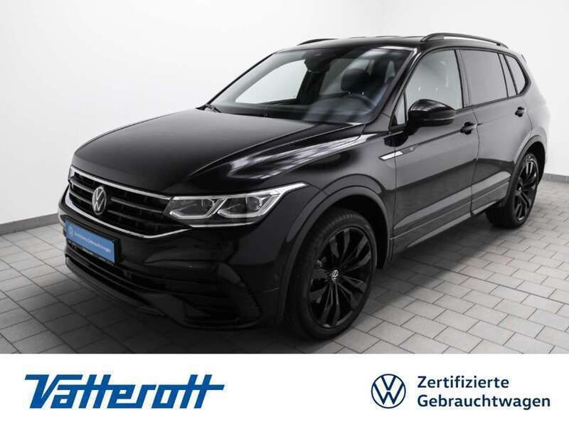 Deep black perleffekt Gebraucht 2025 VW Tiguan Allspace R-line SUV | 49.750 € (Teuer) - Bild 1/4