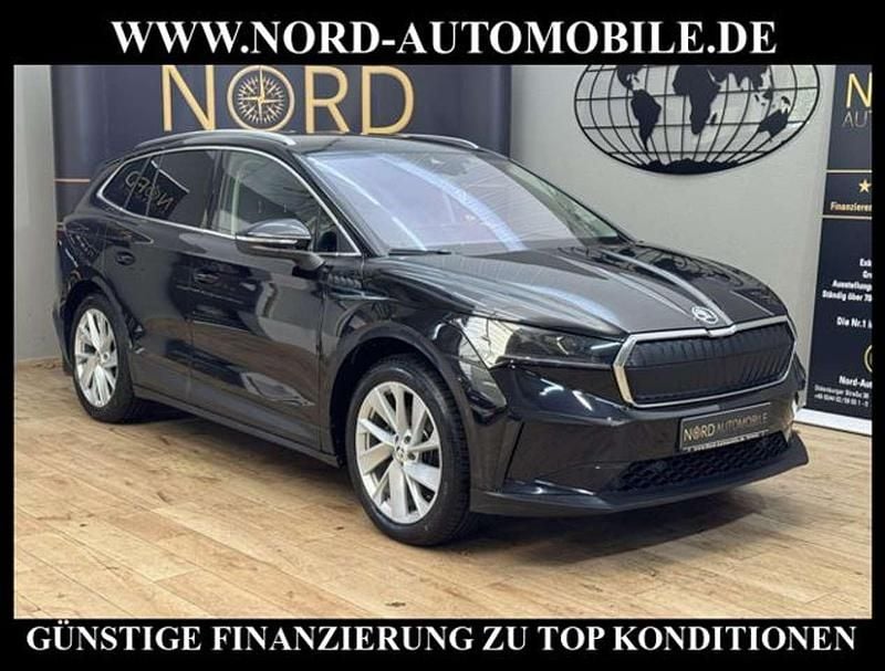 Gebraucht Skoda Enyaq iV Clever 132 kW (180 PS) 2021 Schwarzmagic perlef (metallic) SUV
