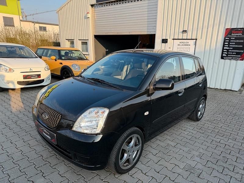 Gebraucht Kia Picanto EX 65 PS (47 kW) 2004 Schwarz Kleinwagen