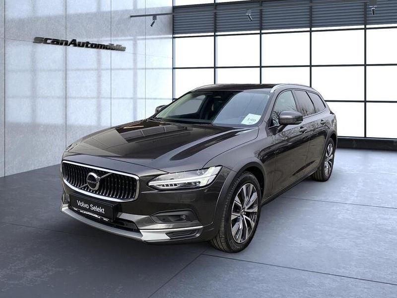 Gebraucht Volvo V90 CC Plus 197 PS (144 kW) 2022 Platinum grey / (metallic) Kombi