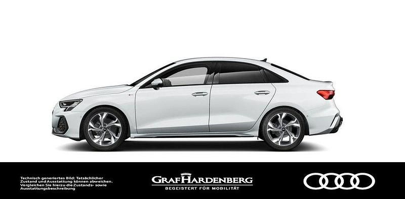 Gebraucht Audi A3 S-Line 150 PS (110 kW) 2025 Gletscherweiß metallic Limousine