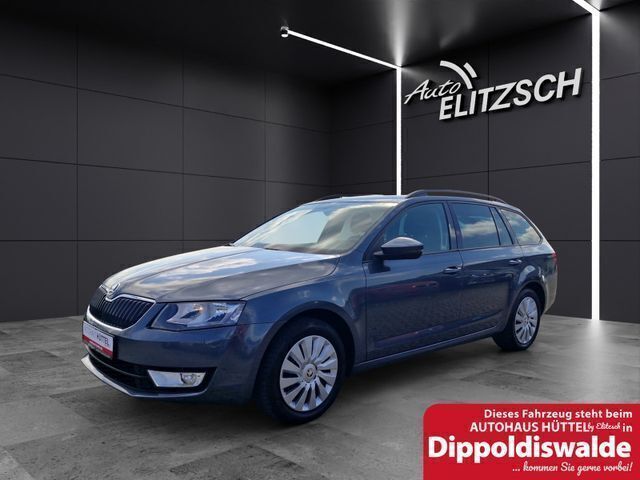 Quarzgrau metallic met. Gebraucht 2016 Skoda Octavia Ambition Kombi | 14.490 € (Etwas zu teuer) - Bild 1/4