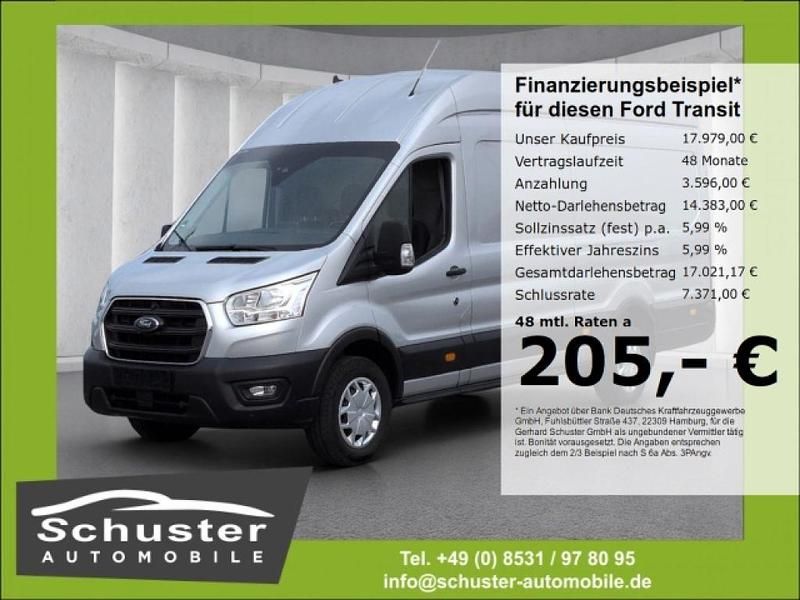 Gebraucht Ford Transit 131 PS (96 kW) 2021 Polarsilber metallic (metallic) Van