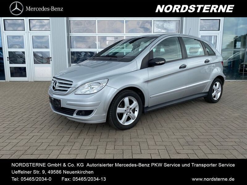 Gebraucht Mercedes B150 95 PS (69 kW) 2007 Silber metallic Van / Kleinbus