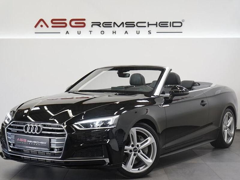 Schwarz Gebraucht 2017 Audi A5 Cabriolet S-Line Cabrio | 31.800 € (Fairer Preis) - Bild 1/3