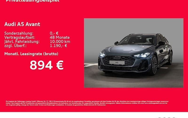 Neu Audi A5 Ambiente 299 PS (219 kW) 2026 Blau Kombi