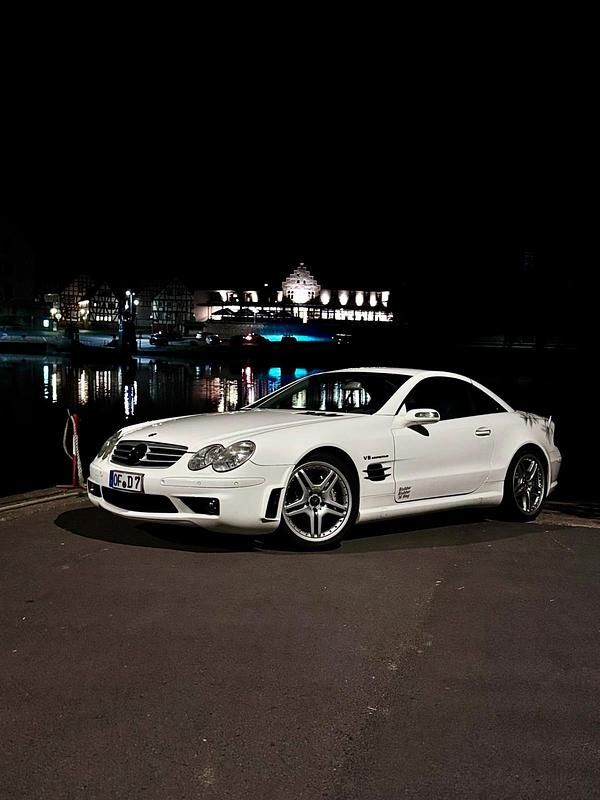Weiß Gebraucht 2004 Mercedes SL55 AMG AMG Cabrio | 42.900 € - Bild 1/4