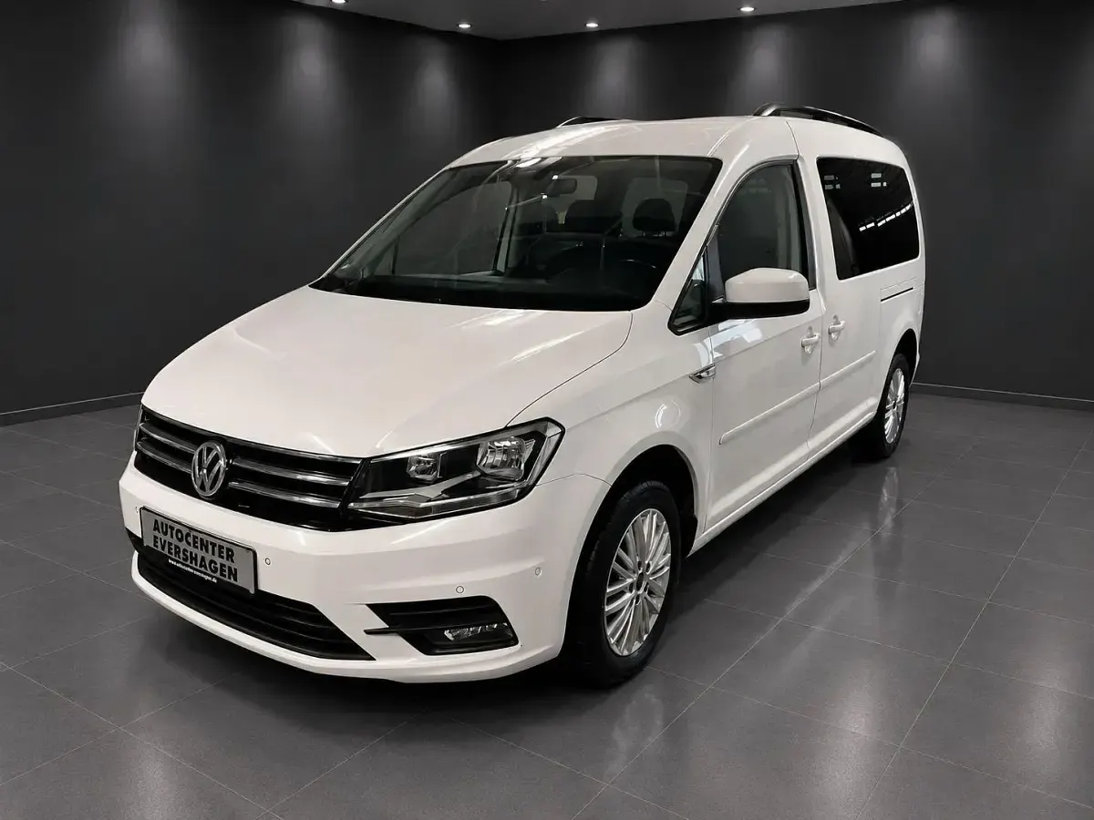 Gebraucht VW Caddy Maxi 102 PS (75 kW) 2017 Weiß Van / Kleinbus