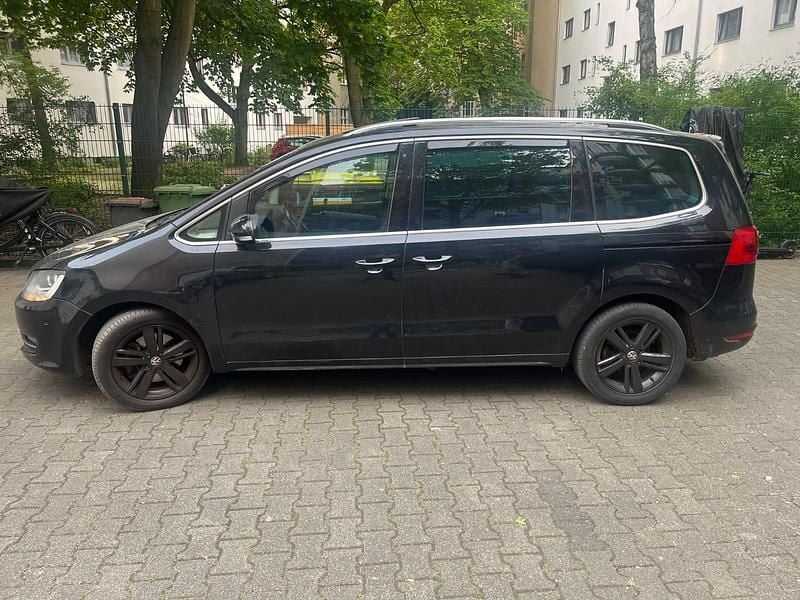 Gebraucht VW Sharan 170 PS (125 kW) 2010 Schwarz Van / Kleinbus