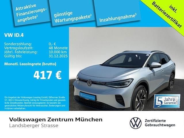Silber Gebraucht 2024 VW ID.4 Pro SUV | 42.982 € (Guter Preis) - Bild 1/2
