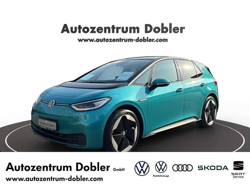 Grün Gebraucht 2023 VW ID.3 Pro Performance Kleinwagen | 28.440 € (Fairer Preis) - Bild 1/4
