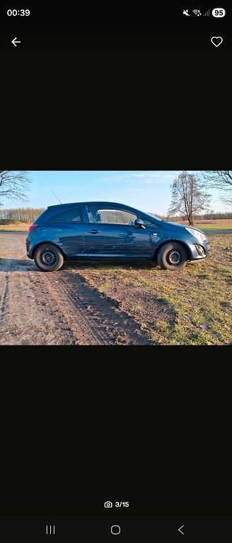 Gebraucht Opel Corsa Selection 69 PS (50 kW) 2011 Blau Kleinwagen