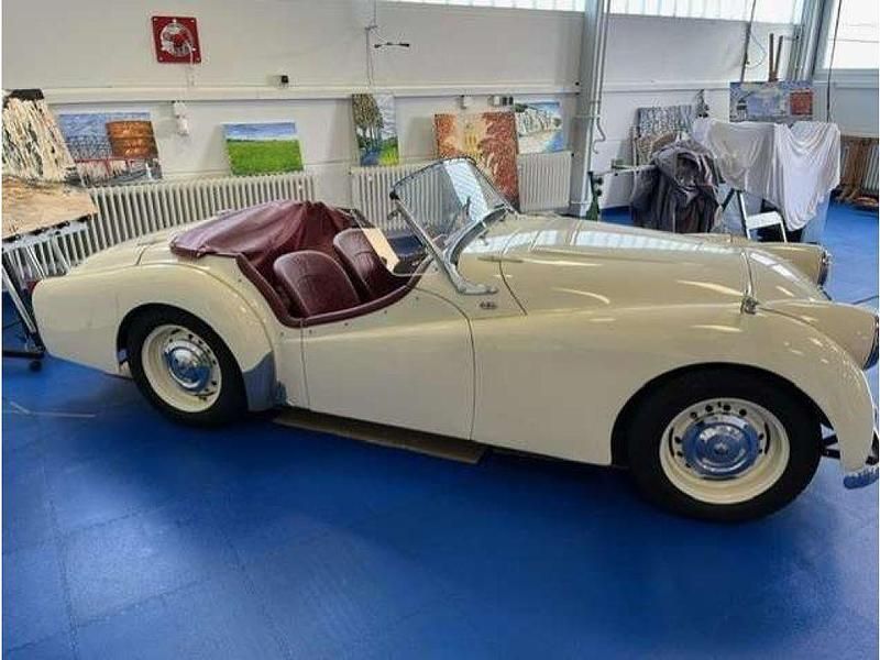 Gebraucht Triumph TR2 90 PS (66 kW) 1954 Old english white Cabrio