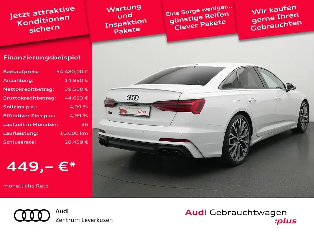 Gebraucht Audi S6 Sport 344 PS (253 kW) 2023 Weiss Limousine