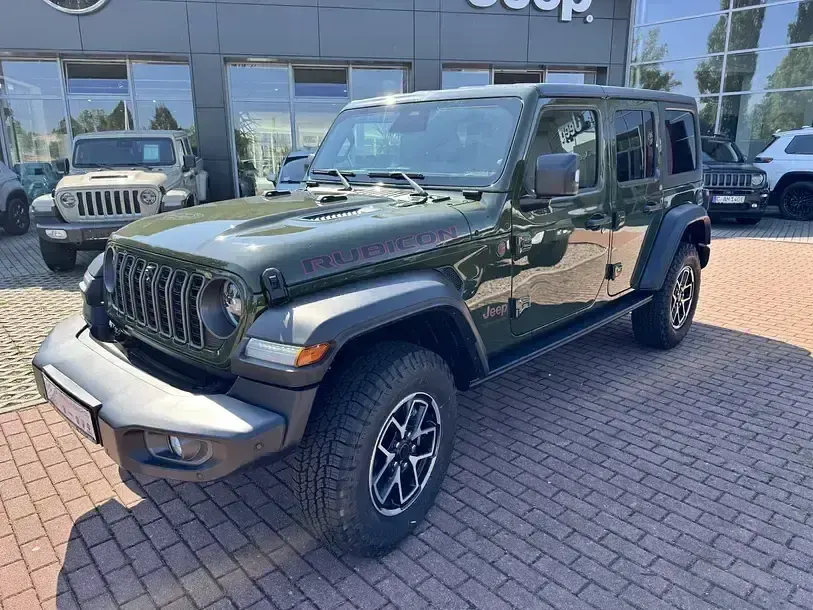 Gebraucht Jeep Wrangler Unlimited Rubicon 272 PS (200 kW) 2024 Blau SUV