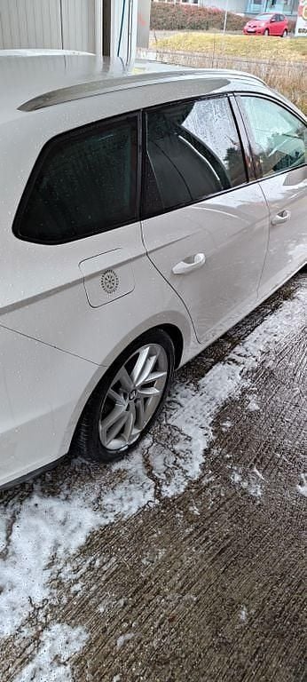 Gebraucht Seat Leon ST Style 110 PS (80 kW) 2016 Weiß Kombi