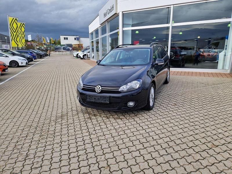 Schwarz Gebraucht 2012 VW Golf VII Match Kombi | 3.790 € (Guter Preis) - Bild 1/4