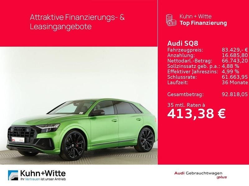 Individuallackierungen audi exclusive Gebraucht 2023 Audi SQ8 Competition SUV | 83.429 € (Fairer Preis) - Bild 1/3