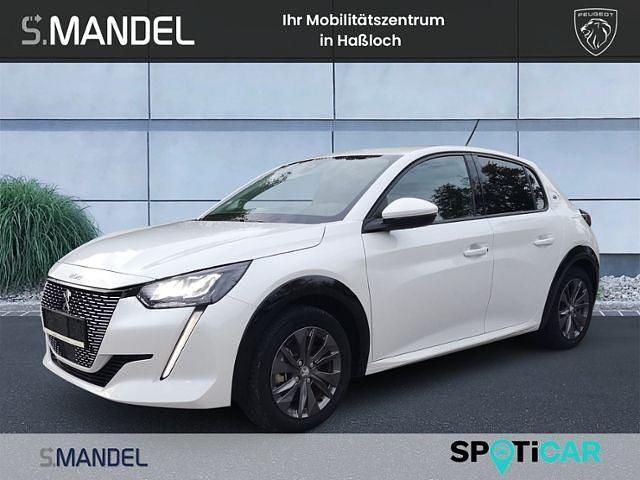 Weiß Gebraucht 2021 Peugeot e-208 Allure Kleinwagen | 16.249 € (Fairer Preis) - Bild 1/4