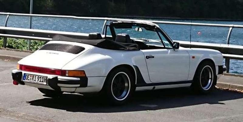 Weiß Gebraucht 1983 Porsche 911 Cabrio | 89.000 € - Bild 1/4
