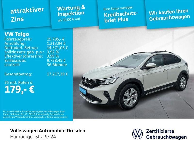 Grau Gebraucht 2022 VW Taigo Life SUV | 15.785 € (Guter Preis) - Bild 1/4