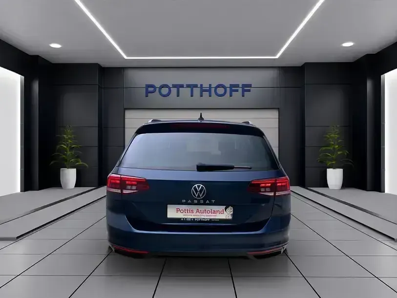 Gebraucht VW Passat Business 150 PS (110 kW) 2021 Aquamarinblau metallic Kombi