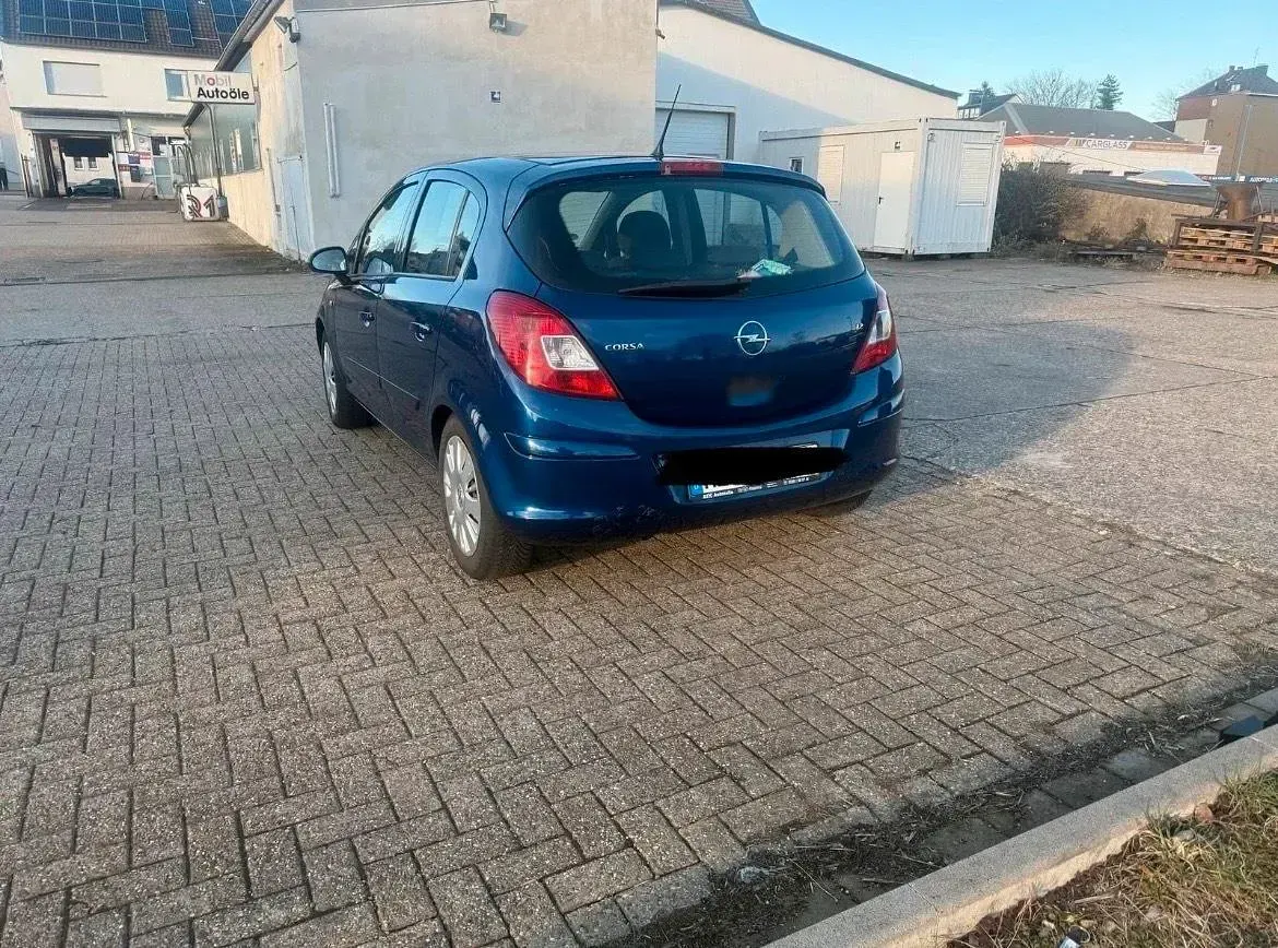 Gebraucht Opel Corsa 80 PS (58 kW) 2007 Blau Kleinwagen