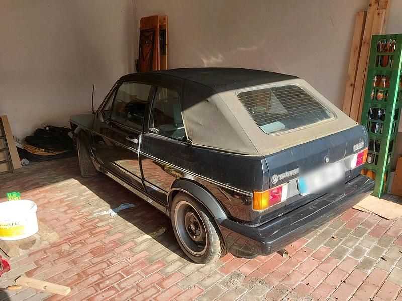 Gebraucht VW Golf Cabriolet 98 PS (72 kW) 1988 Schwarz Cabrio
