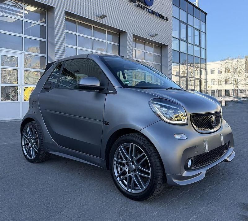 Gebraucht Smart ForTwo Cabrio Brabus 90 PS (66 kW) 2018 Grau Cabrio