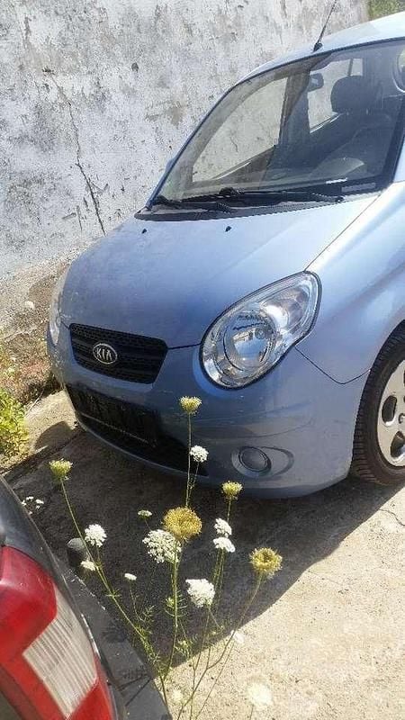 Gebraucht Kia Picanto Attract 65 PS (47 kW) 2009 Blau Kleinwagen